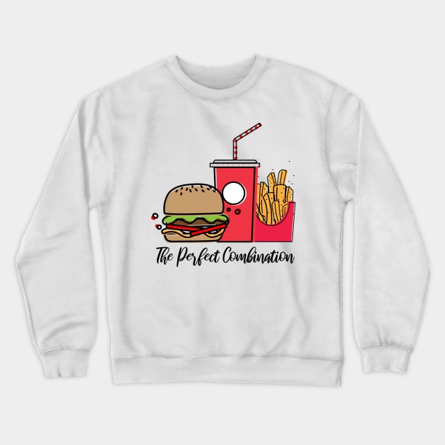 The Perfect Combination Crewneck Sweatshirt by HarlinDesign